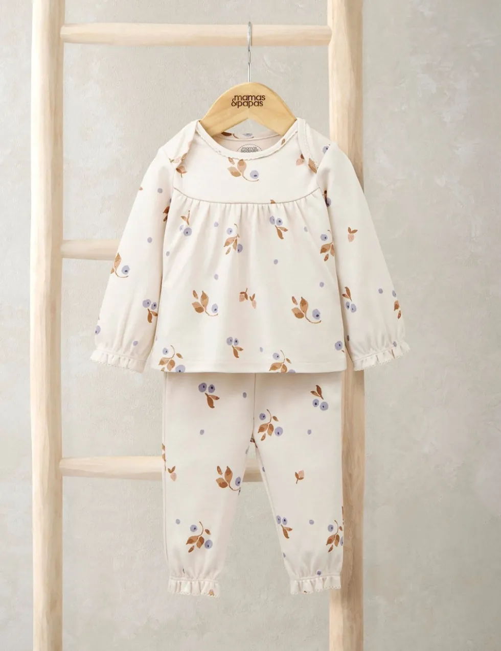 Pure Cotton Berries Print Pyjamas (3-36 Mths)