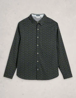 Pure Cotton Bike Print Shirt