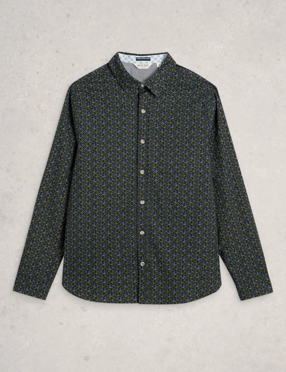 Pure Cotton Bike Print Shirt