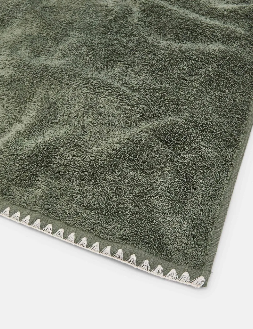 Pure Cotton Blanket Stitch Towel