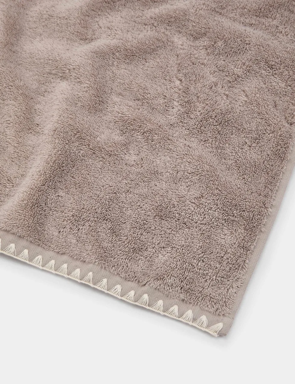 Pure Cotton Blanket Stitch Towel