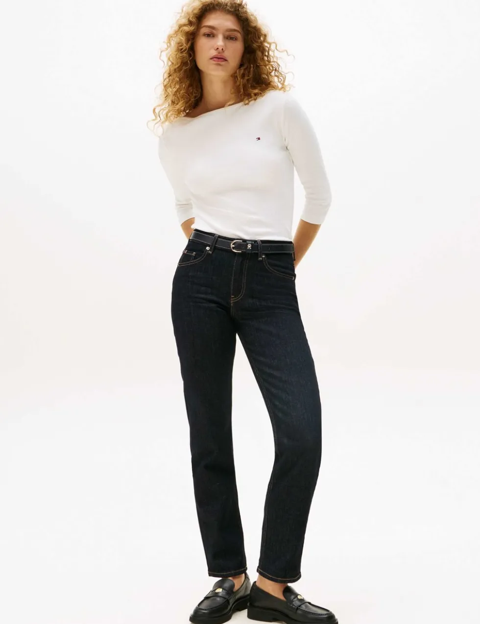 Pure Cotton Boat Neck Top