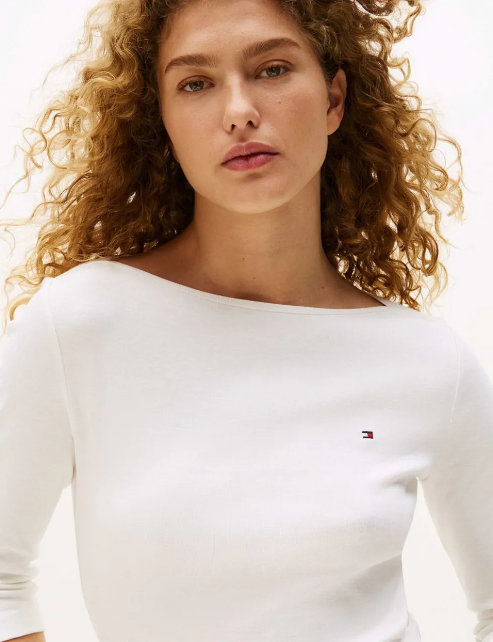Pure Cotton Boat Neck Top