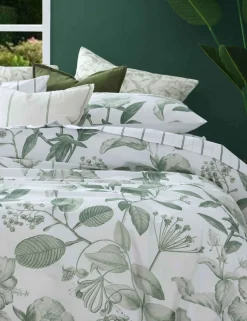 Pure Cotton Botanical Leaf Bedding Set
