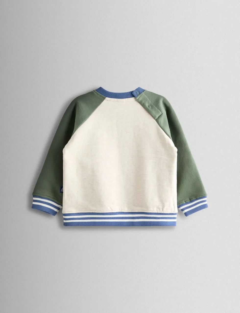 Pure Cotton Bouclé Tractor Sweatshirt (6 Mths-6 Yrs)
