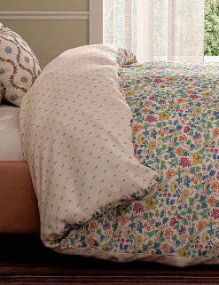Pure Cotton Bountiful Garden Bedding Set