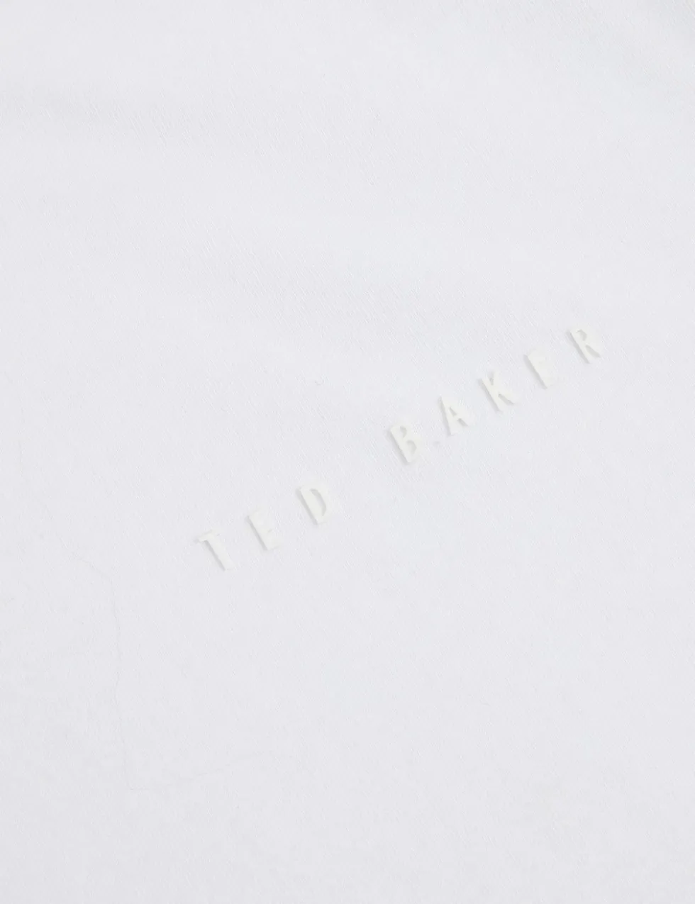 Pure Cotton Branded Honeycomb Trim T-Shirt