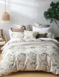 Pure Cotton Briar Natural Bedding Set