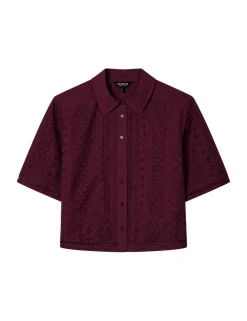 Pure Cotton Broderie Shirt