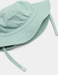 Pure Cotton Bucket Hat (0-36 Mths)