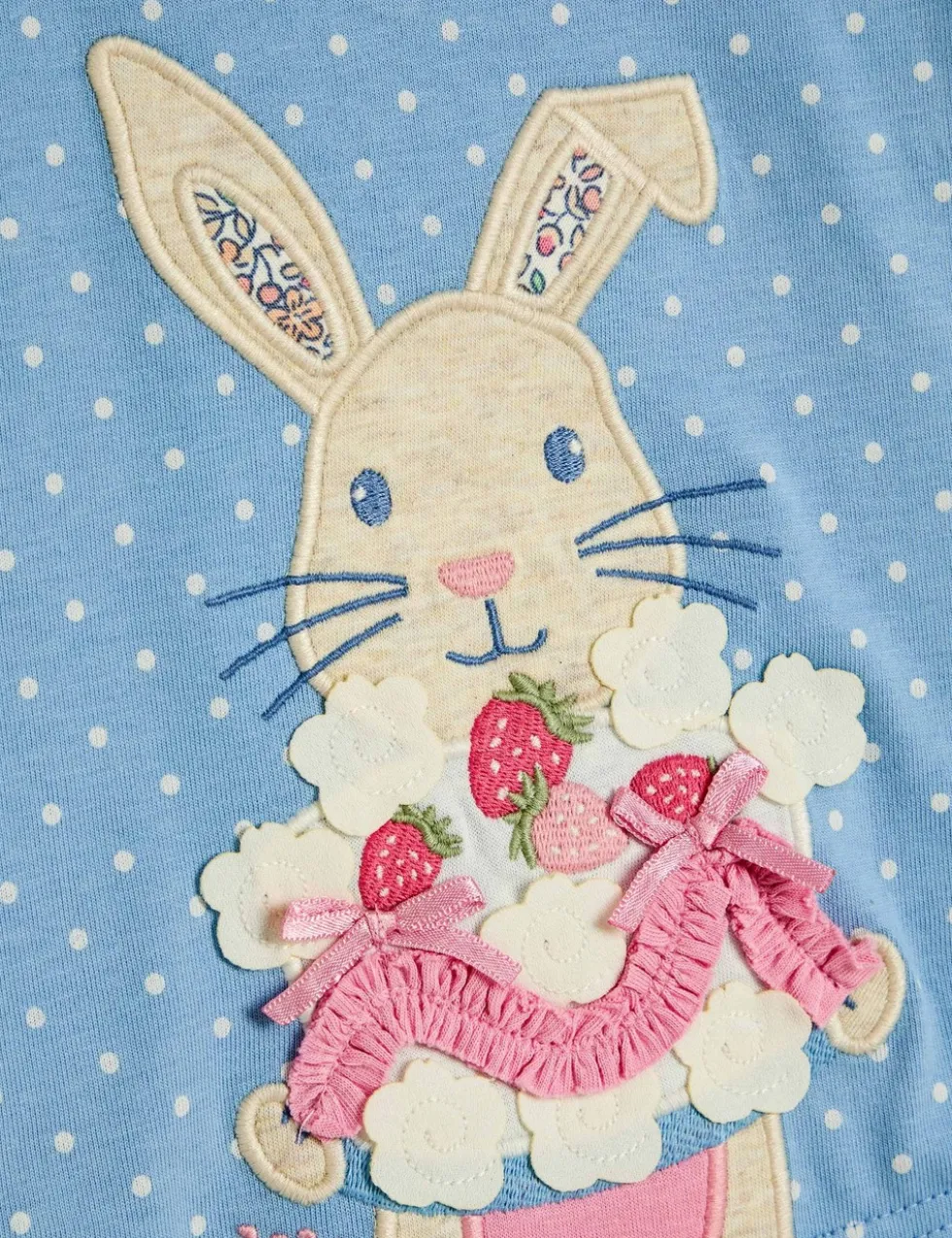 Pure Cotton Bunny T-Shirt (6 Mths-7 Yrs)
