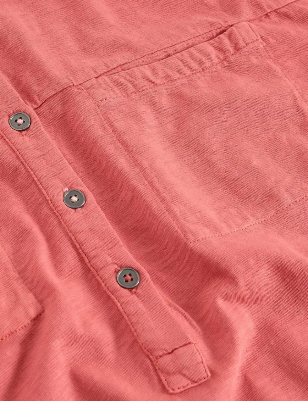 Pure Cotton Button Front Shirt