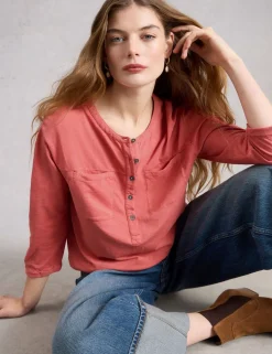 Pure Cotton Button Front Shirt