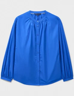 Pure Cotton Button Through Blouse