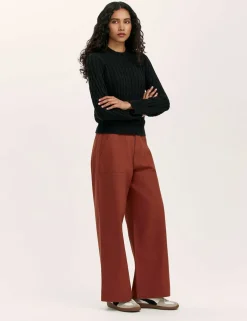 Pure Cotton Cable Knit Jumper