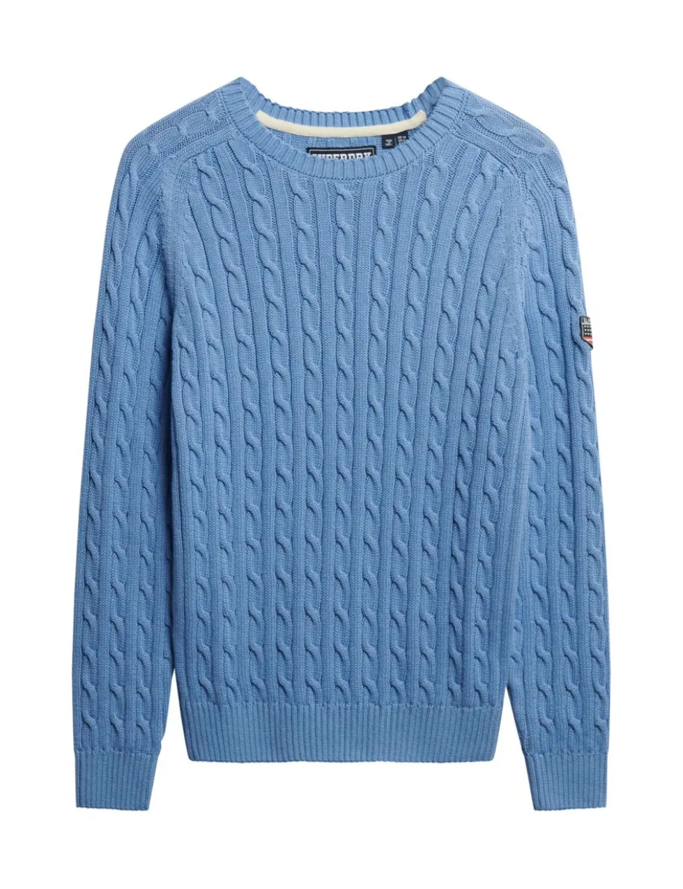 Pure Cotton Cable Knit Relaxed Jumper