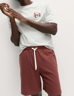 Pure Cotton Cactus Embroidery Pyjama Set