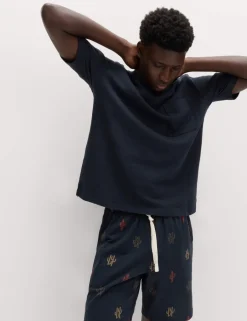 Pure Cotton Cactus Print Pyjama Set
