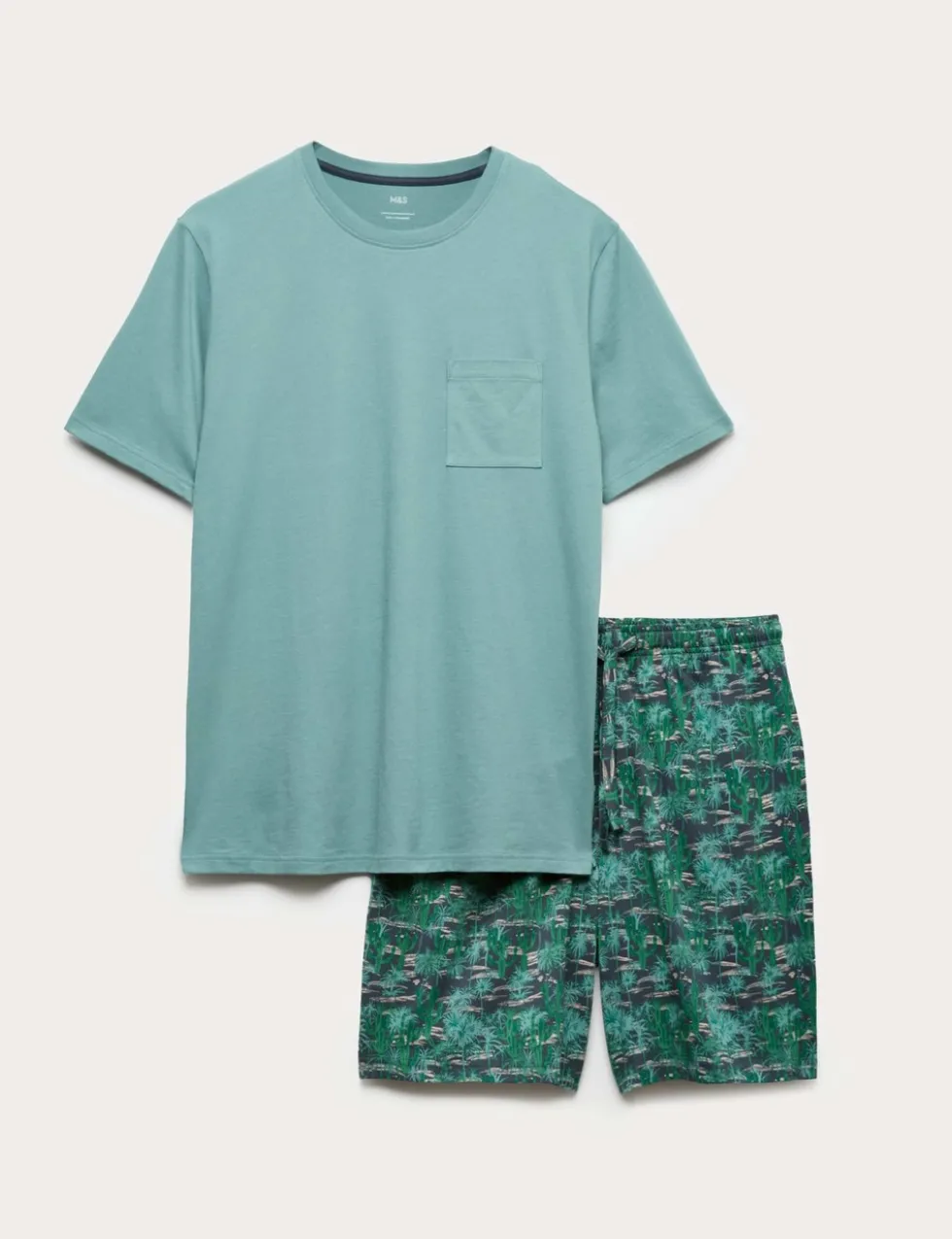 Pure Cotton Cactus Print Pyjama Set