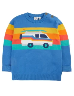 Pure Cotton Campervan Jumper (1-10 Yrs)