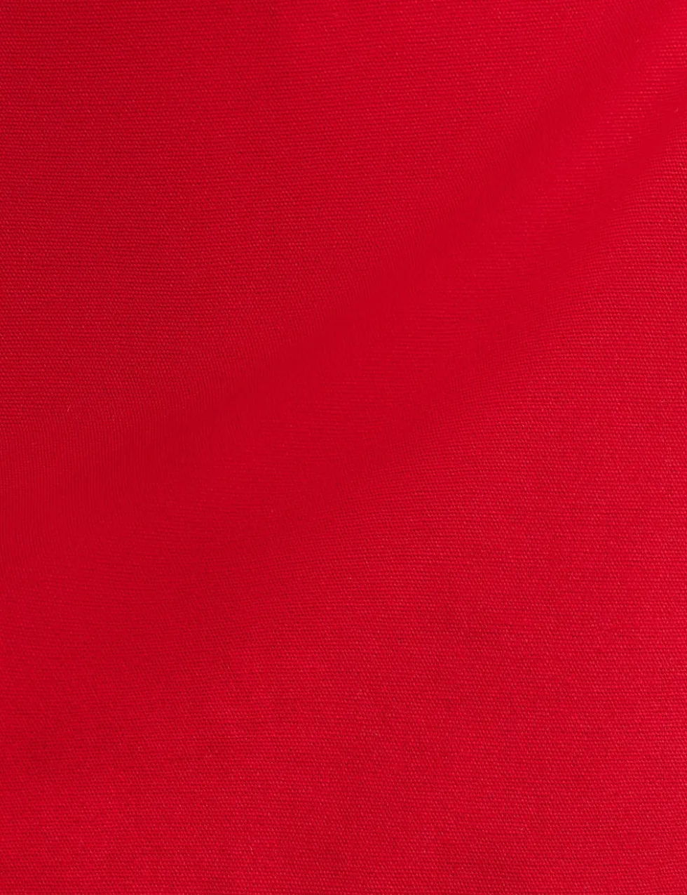 Pure Cotton Canvas Mini Wrap Skirt