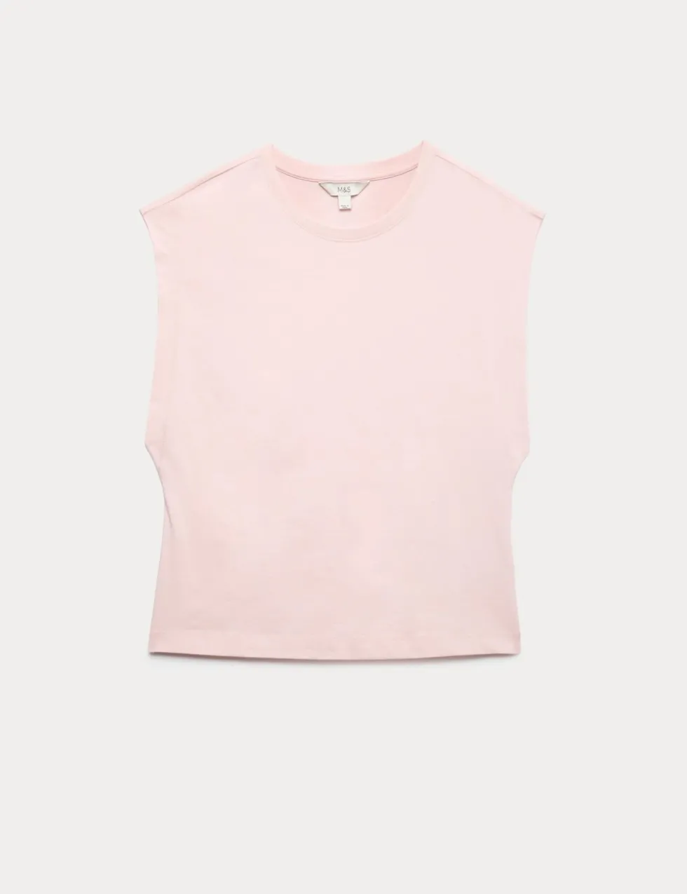 Pure Cotton Cap Sleeve T-Shirt