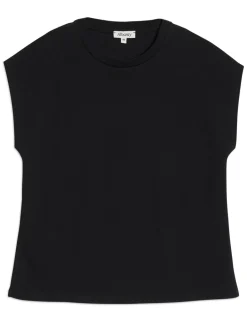 Pure Cotton Cap Sleeve T-Shirt