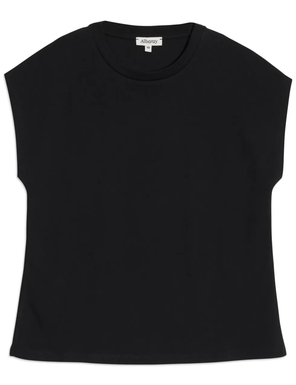 Pure Cotton Cap Sleeve T-Shirt