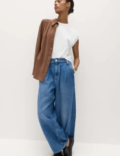 Pure Cotton Cap Sleeve T-Shirt