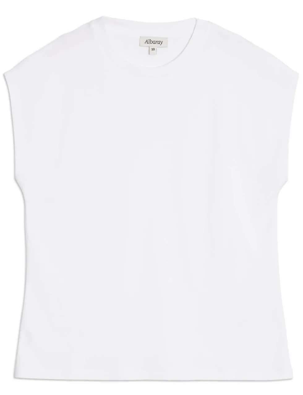 Pure Cotton Cap Sleeve T-Shirt