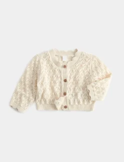 Pure Cotton Cardigan (7lbs -12 Mths)