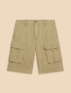 Pure Cotton Cargo Shorts