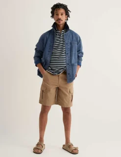 Pure Cotton Cargo Shorts