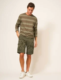 Pure Cotton Cargo Shorts