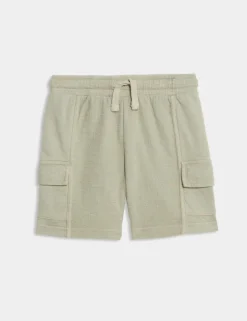 Pure Cotton Cargo Shorts (2 -8 Yrs)