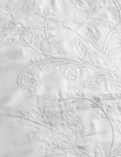 Pure Cotton Celandine Embroidered Bedding Set