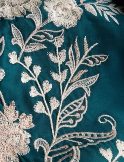 Pure Cotton Celandine Embroidered Bedding Set