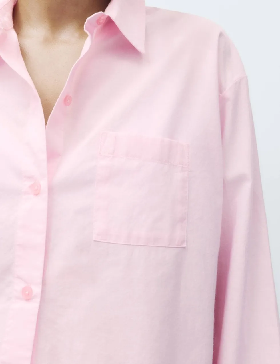 Pure Cotton Chambray Lounge Shirt