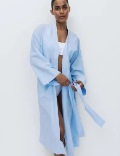 Pure Cotton Chambray Wrap
