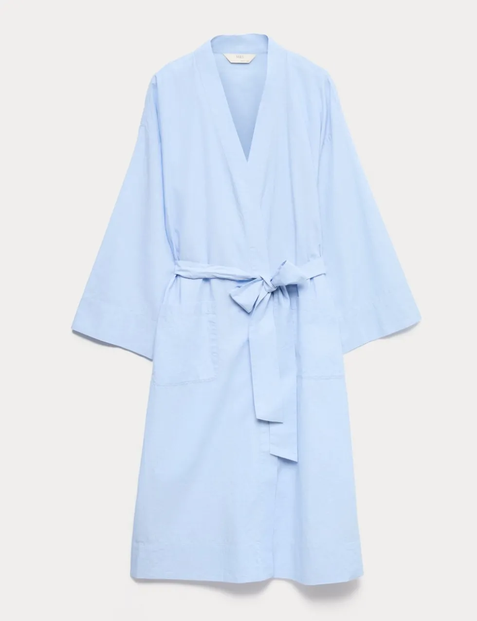 Pure Cotton Chambray Wrap