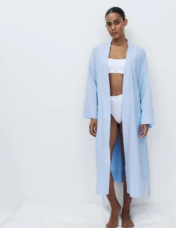 Pure Cotton Chambray Wrap