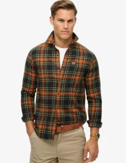 Pure Cotton Check Flannel Shirt
