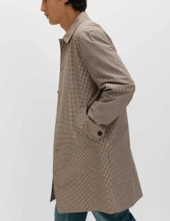 Pure Cotton Check Mac with Stormwear™