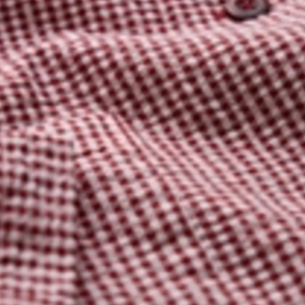 Pure Cotton Checked Collared Shacket