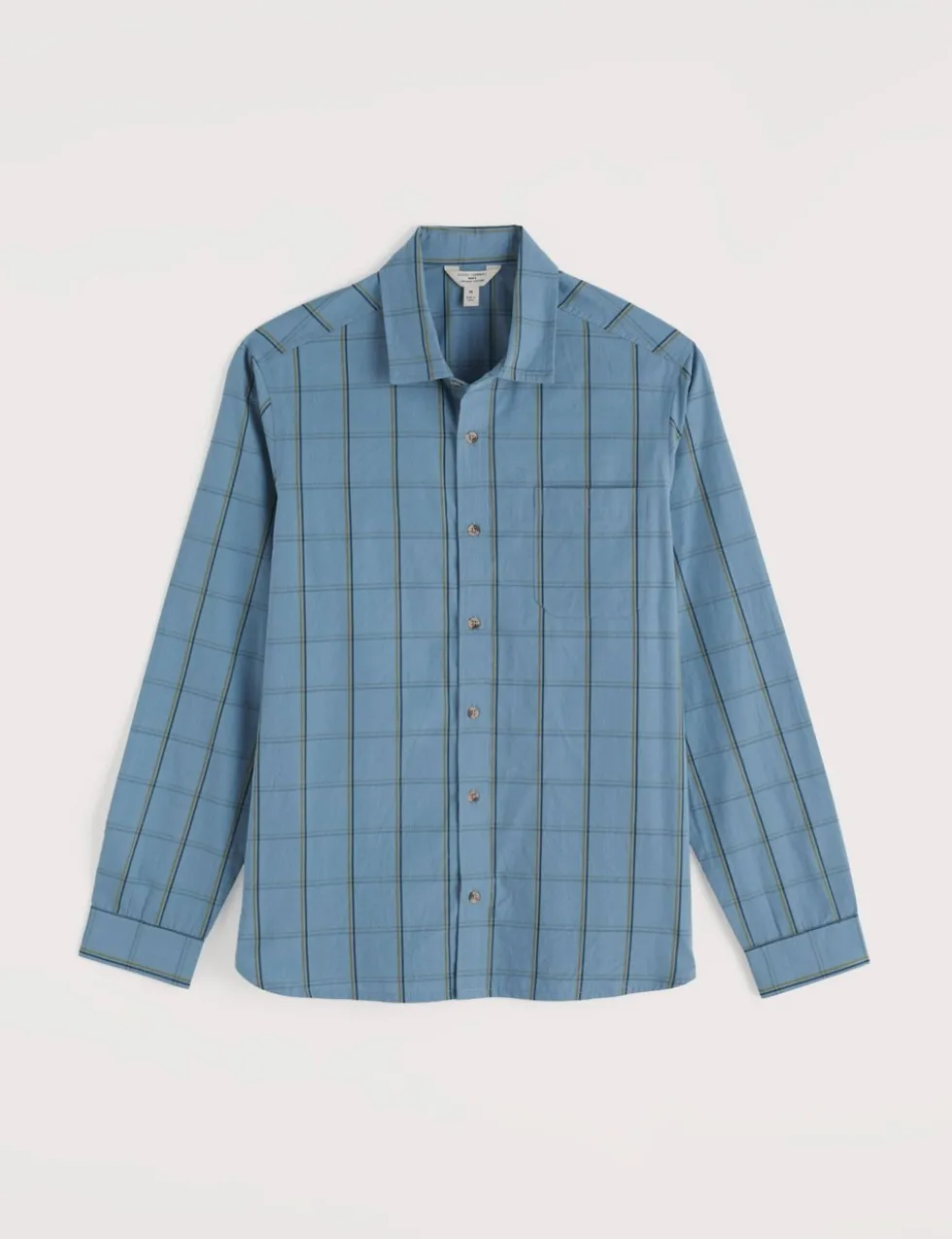 Pure Cotton Checked Overshirt
