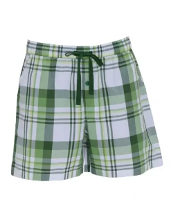 Pure Cotton Checked Pyjama Shorts