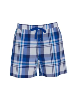 Pure Cotton Checked Pyjama Shorts