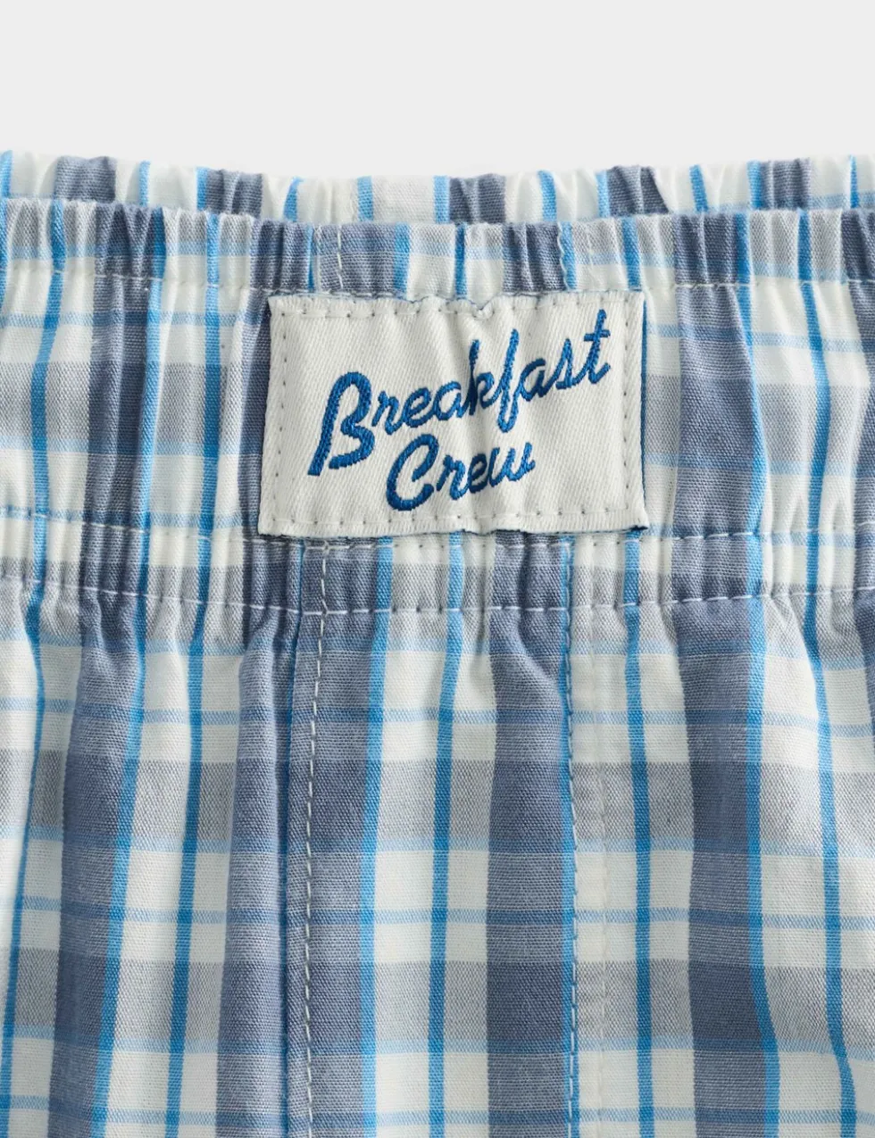 Pure Cotton Checked Pyjama Shorts (6-16 Yrs)