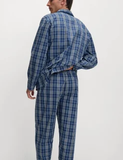 Pure Cotton Checked Pyjama Set