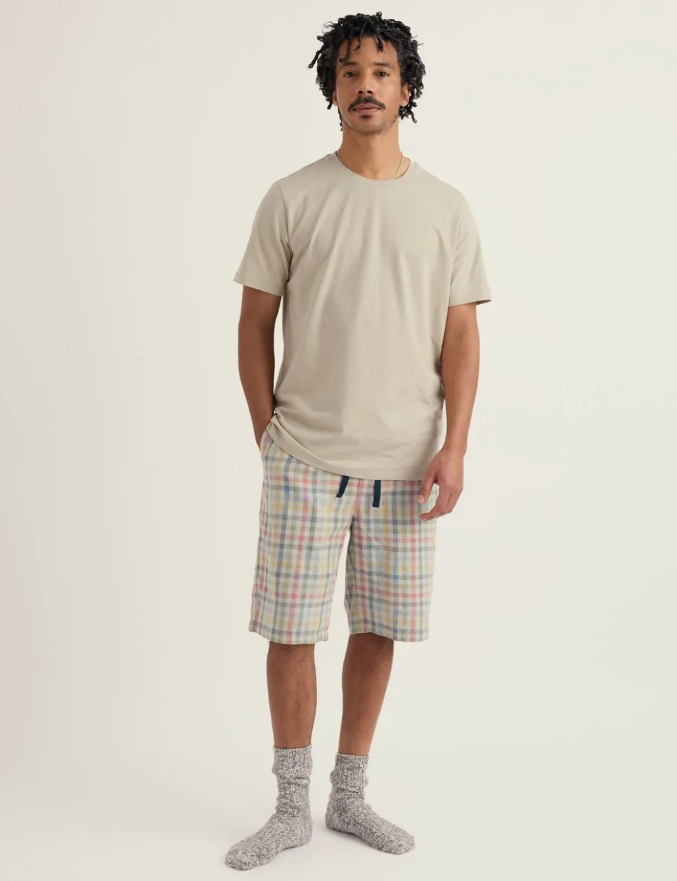 Pure Cotton Checked Pyjama Set